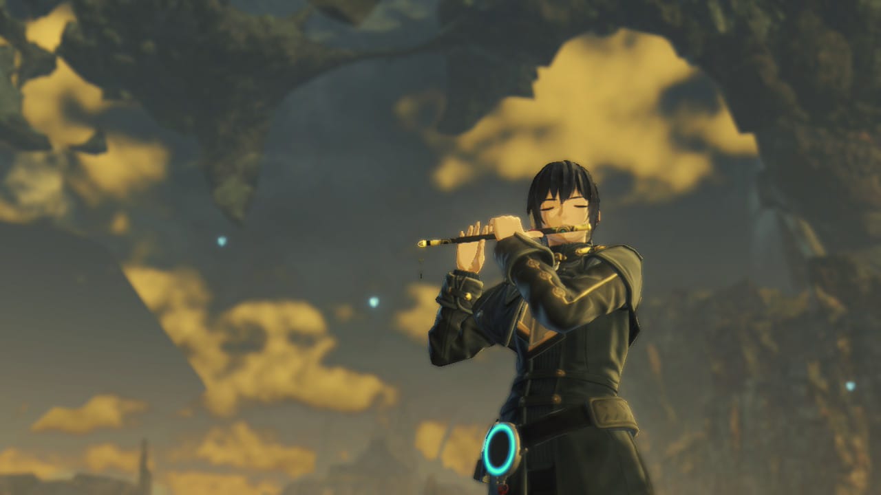El prota tocando la flauta, una mecánica del juego