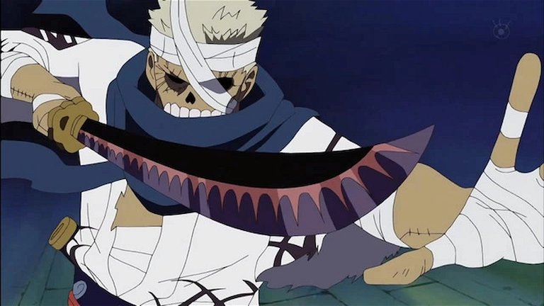 Imagen de Mundodeportivo con Ryuma de Zombie en Thriller Bark del anime